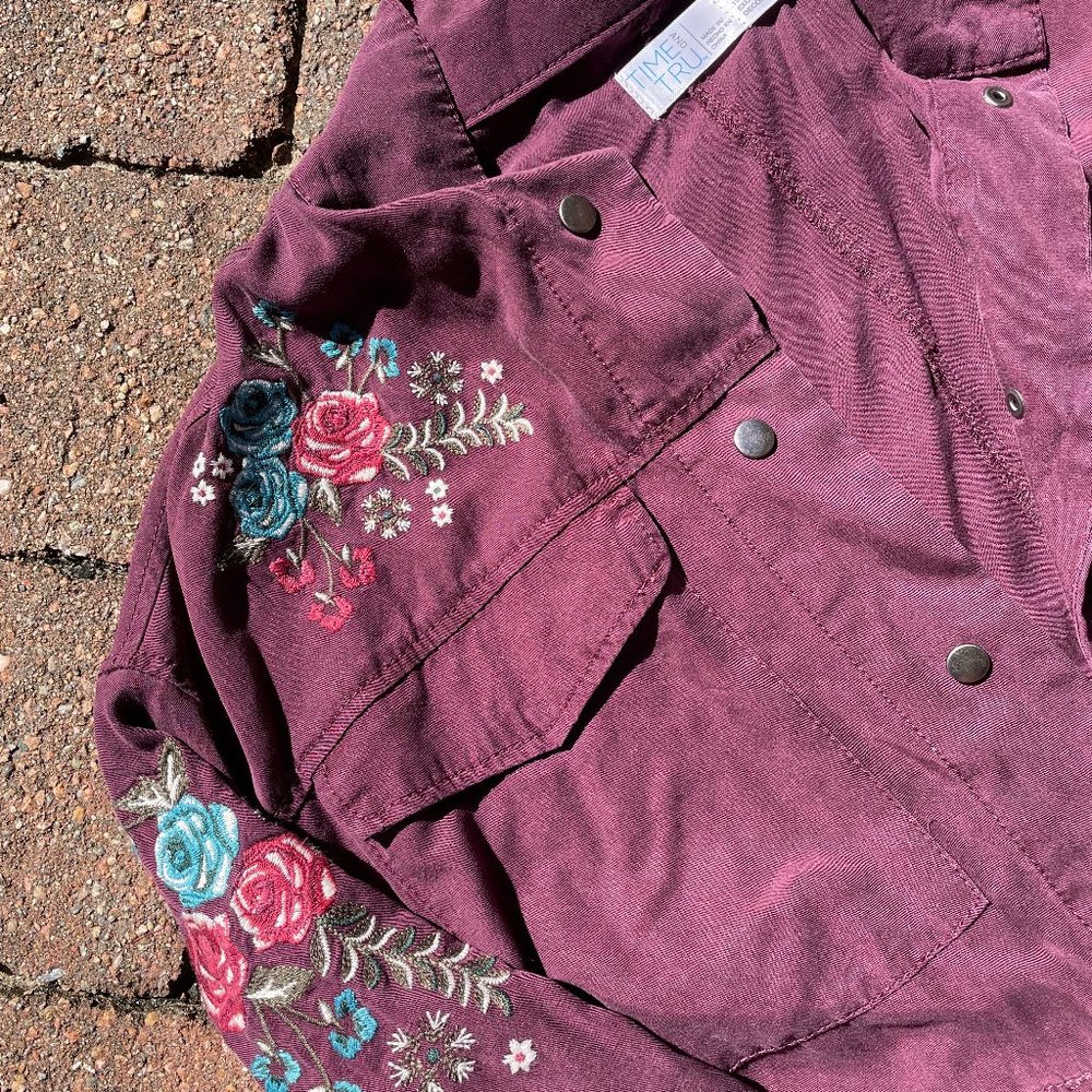 Embroidered Lightweight Jacket - Picture 2 of 2